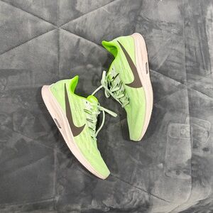 Nike Neon Green Athletic Sneakers